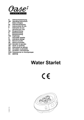 Oase Water Starlet Instrucciones De Uso