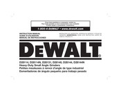 DeWalt D28144 Manual De Instrucciones