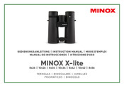 MINOX X-lite 8x34 Manual De Instrucciones