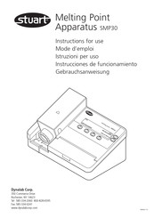 Stuart SMP30 Instrucciones De Funcionamiento