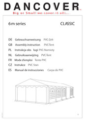 Dancover CLASSIC 6 m Serie Manual De Instrucciones