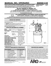 Ingersoll Rand ARO 650502-B Manual Del Operario