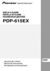 Pioneer PDP-615EX Manual De Instrucciones