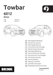 Brink Towbar 6012 Instrucciones De Montaje