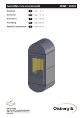 Olsberg Turia Lina Compact 23/626 Manual De Instrucciones