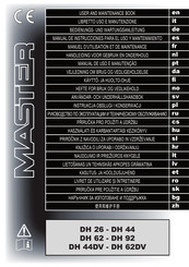 Master DH 62 Manual De Instrucciones Para El Uso Y Mantenimiento