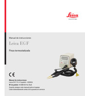 Leica EG F Manual De Instrucciones