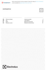 Electrolux EHF6343FOK Manual De Instrucciones