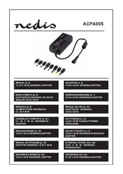 nedis ACPA005 Manual De Uso