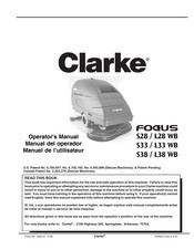 Clarke FOCUS S28 Manual Del Operador