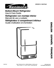 Sears Kenmore 10937045 Manual De Uso Y Cuidado