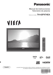 Panasonic VIERA TH-42PX74EA Manual De Instrucciones