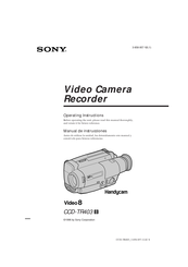 Sony Handycam Video8 CCD-TR403 Manual De Instrucciones