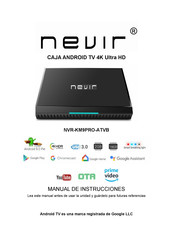 Nevir NVR-KM9PRO-ATVB Manual De Instrucciones