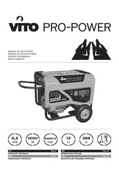 VITO PRO-POWER VIG65TRL Manual De Instrucciones