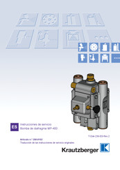 Krautzberger MP-400 Instrucciones De Servicio