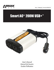 Wagan Tech Smart AC 200W USB+ Manual De Usuario