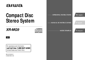 Aiwa XR-MG9 Manual De Instrucciones