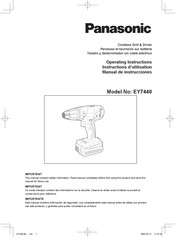 Panasonic EY7440 Manual De Instrucciones