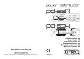 Briteq power distributor PD-32A Manual De Instrucciones