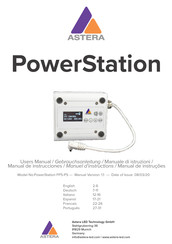 Astera PowerStation FP5-PS Manual De Instrucciones