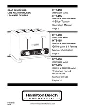 Hamilton Beach HTS450 Manual De Uso