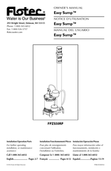 Flotec Easy Sump FPZS50RP Manual Del Usuario