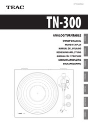 Teac TN-300 Manual Del Usuario