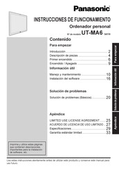 Panasonic UT-MA6 mk1 Instrucciones De Funcionamiento