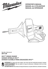 Milwaukee 2571-20 Manual Del Operador