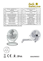 CasaFan SafeLine DESK2PROTECT Manual De Instrucciones