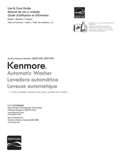 Sears Kenmore 2601 010 Serie Manual De Uso Y Cuidado