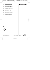 EINHELL BT-HD 14,4 Li Manual De Instrucciones