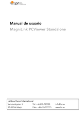 LVI MagniLink PCViewer Standalone Manual De Usuario