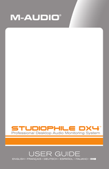 M-Audio STUDIOPHILE DX4 Para El Instalador