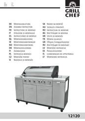 Grill Chef 12120 Instrucciones De Montaje