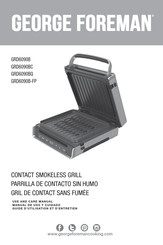 George Foreman GRD6090BC Manual De Uso Y Cuidado