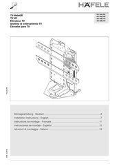 hafele 421.68.216 Instrucciones De Montaje