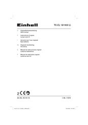 EINHELL TC-CL 18/1800 Li Manual De Instrucciones