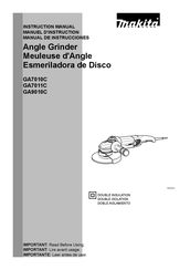 Makita GA7010C Manual De Instrucciones