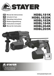 stayer HDBL181K Manual De Instrucciones