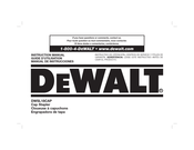 DeWalt DWSL18CAP Manual De Instrucciones