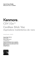 Sears Kenmore CSV Go S4015 Manual De Uso Y Cuidado