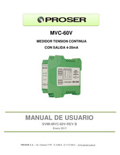 PROSER MVC-60V Manual De Usuario