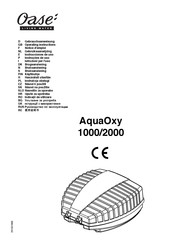 Oase AquaOxy 1000 Instrucciones De Uso