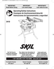 Skil 3410 Instrucciones De Funcionamiento Y Seguridad