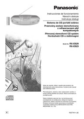 Panasonic RX-ES29 Instrucciones De Funcionamiento