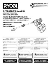 Ryobi RY120350 Manual Del Operador