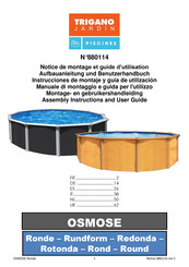 Trigano OSMOSE Instrucciones De Montaje Y Guía De Utilización