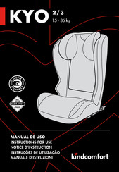 Kindcomfort KYO 2/3 Manual De Uso